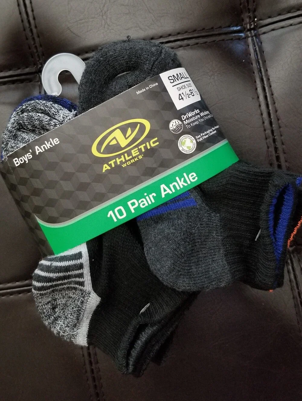❗Athletic Works Boys' Ankle Socks Small ❗
